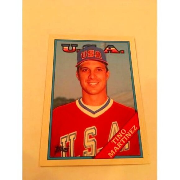 1988 TINO MARTINEZ TEAM USA YANKEES #66T (061) - Picture 1 of 2
